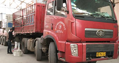 護角生產線發貨